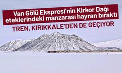 Van Gölü Ekspresi’nin Kirkor Dağı eteklerindeki manzarası hayran bıraktı