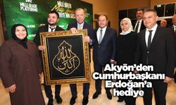 Akyön’den Cumhurbaşkanı Erdoğan’a hediye