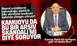 Eski Sağlık Müdürlüğü Binasındaki Yangın Sonrası Arşiv Soruları Gündemde!