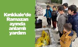 Kırıkkale’de Ramazan’da anlamlı yardım