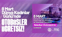 Kırıkkale’de 8 Mart’ta kadınlara toplu ulaşım ücretsiz