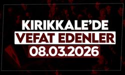 Kırıkkale’de bugün vefat edenler 08 Mart 2026