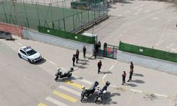 Aksaray'da okullar polisin gözetiminde