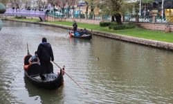 Gondolların yol arkadaşı ördekler oldu