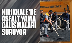 Kırıkkale’de Asfalt Yama Çalışmaları Sürüyor