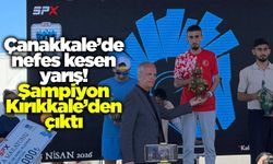 Çanakkale’de nefes kesen yarış! Şampiyon Kırıkkale’den çıktı