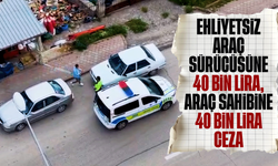 Aracını park edip uzaklaştı, dönüşte polisi karşısında buldu: Sürücüye ve araç sahibine 40’ar bin lira ceza