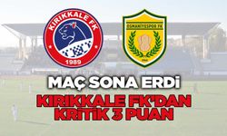 Kırıkkale FK, 3 puanı 3 golle aldı