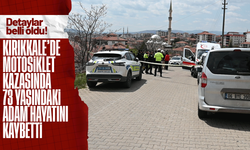 Kırıkkale’de motosiklet kazası: sürücü hayatını kaybetti