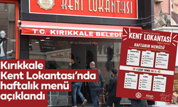 Kırıkkale Kent Lokantası’nda haftalık menü açıklandı