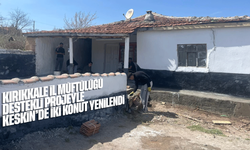 Kırıkkale İl Müftülüğü Destekli Projeyle Keskin’de İki Konut Yenilendi