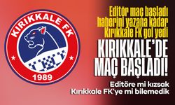 Kırıkkale FK – Karaköprü Belediyespor Maçı Başladı