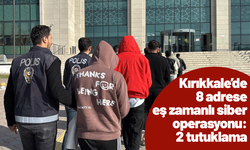 Kırıkkale’de 8 adrese eş zamanlı siber operasyonu: 2 tutuklama