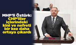 Öztürk: CHP'liler içlerindeki kini ve nefreti bir kez daha ortaya çıkardı