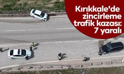 Kırıkkale'de zincirleme trafik kazası: 7 yaralı