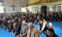 Ankara'da yağmur ve şükür duası yapıldı