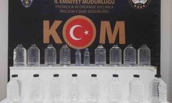 Kaçak içki ve etil alkol ele geçirildi