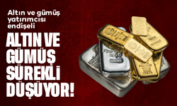 Altın ve gümüşte düşüş devam ediyor