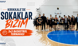 Kırıkkale'de 'Sokaklar Bizim 3x3 Basketbol Turnuvası'