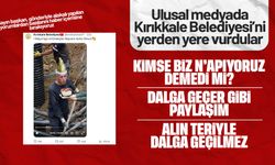 Kırıkkale Belediyesi'nin '1 Mayıs' paylaşımı ulusal medyada geniş yankı uyandırdı! 'Dalga geçer gibi paylaşım!'