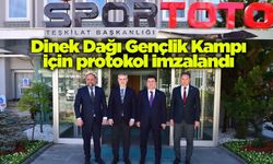 Dinek Dağı Gençlik Kampı için protokol imzalandı