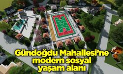 Gündoğdu Mahallesi’ne modern sosyal yaşam alanı