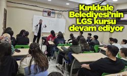 Kırıkkale Belediyesi’nin LGS kursu devam ediyor