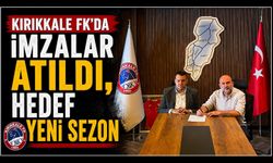 Kırıkkale FK’da imzalar atıldı, hedef yeni sezon