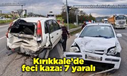 Kırıkkale’de feci kaza: 7 yaralı