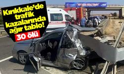 Kırıkkale’de trafik kazalarında ağır tablo! 30 ölü