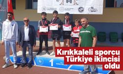 Kırıkkaleli Sporcu Türkiye İkincisi Oldu