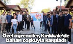 Özel öğrenciler, Kırıkkale’de baharı coşkuyla karşıladı