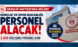 Gençlik ve Spor Bakanlığı 2 bin 610 personel alacak