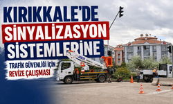 Kırıkkale’de sinyalizasyon sistemlerine trafik güvenliği için revize çalışması