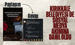 Sosyal medya akımına Kırıkkale Belediyesi de dahil oldu