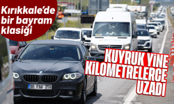 43 ilin geçiş noktasında trafik yoğunluğu arttı