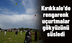 Kırıkkale'de rengarenk uçurtmalar gökyüzünü süsledi