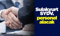 Sulakyurt SYDV, personel alacak