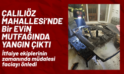 Çalılıöz Mahallesi’nde yangın!