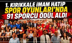 1. Kırıkkale İmam Hatip Spor Oyunları’nda 91 sporcu ödül aldı