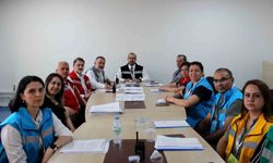 Devlet Hastanesi'nde eş zamanlı tatbikat