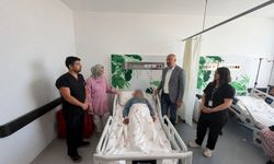 Hastanın vücudundaki 7 kiloluk dev tümör başarıyla alındı