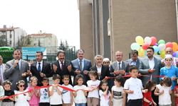 Kur'an kursu öğrencileri yeni spor tesislerine kavuştu