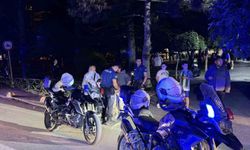 Parkta alkol alan şahıslar arasında kavga