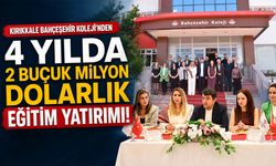 Kırıkkale Bahçeşehir Koleji’nden, 4 yılda 2 buçuk milyon dolarlık eğitim yatırımı