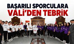 Başarılı sporculara Vali’den tebrik