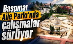Başpınar Aile Parkı’nda çalışmalar sürüyor