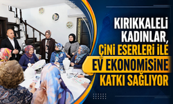 Kırıkkaleli kadınlar, çini eserleri ile ev ekonomisine katkı sağlıyor