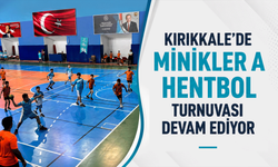 Kırıkkale’de Minikler A Hentbol Turnuvası devam ediyor