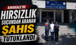 Kırıkkale’de hırsızlık suçundan aranan şahıs tutuklandı
